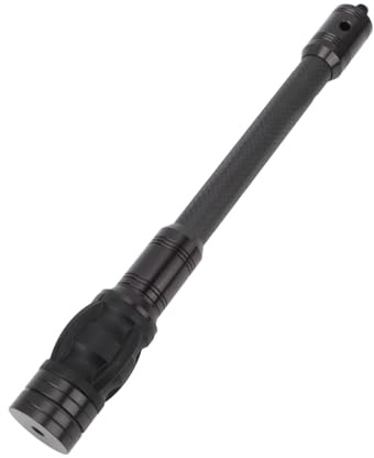 Sxhlseller Stabilizzatore per Arco per Tiro con L'Arco per Arco Compound, Stabilizzatore per Arco in Fibra di Carbonio 3K con Sistema di Smorzamento Integrato per Gli Appassionati di Tiro
