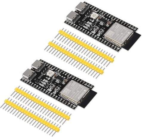 AITRIP 2 Stücke ESP32 S3 DevKitC 1 N16R8 ESP32 S3 WROOM1 N16R8 Entwicklungsboard WiFi Bluetooth 5.0 Mesh Entwicklungsboard