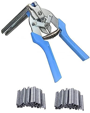 KONTONTY 1 Satz Käfigreparaturzange Wursthüllenringzange Befestigungselemente für Autoclips Geflügelkäfig-Klammerzange Käfigreparatur-Set Maschendrahtzäune Zange für Vogelkäfig Legierung