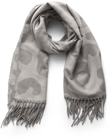 STREET ONE Damen A572632 OP_Soft Light Jacquard Long, Frost Grey Melange, A