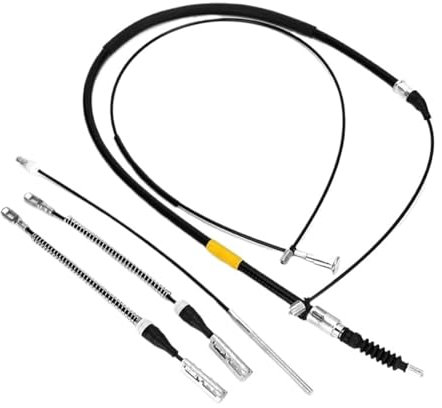 FHCBUTAE Handbremsseil-Set Für Auto-Handbremse Und Parkbremse 90576453 90576454 93170227 93170228 Für Opel Für Corsa C