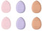 6 houppettes de poudre de maquillage, mini éponges houppettes, houppettes de poudre douce pour poudre minérale cosmétique poudre libre fond de teint sec et humide outil de beauté de festival