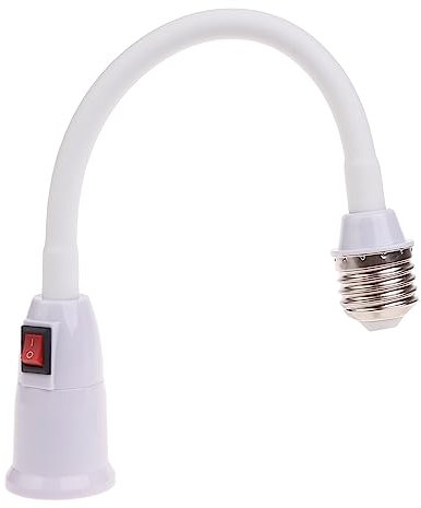 XAGMODSHN E27 Led Lamp Cable Extension Hanging Pendans Light Lamp Cord with Switching