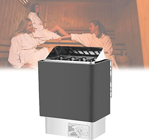 HXLDZOU Sauna Steamer, Portable Sauna Heater, Steam Sauna Heate, Electric Heater Home Sauna,3-9kw with Electric Stove for Sauna 2-13m3,for Home