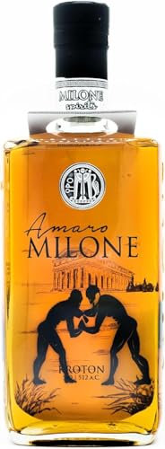 Amaro Milone 70 cl - Liquore Digestivo alle Erbe (35% Vol.) - Premiato come Miglior Amaro Artigianale al Mondo nel 2022 - Gusto Deciso e Rinvigorante