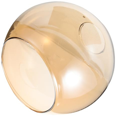 HONITANO Kugelförmiger Lampenschirm Aus Glas Ersatz Für Pendelleuchte Schattierungen Glasschirme Lichtabdeckung Für Kronleuchter Und Deckenlampen