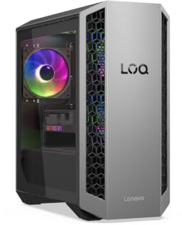 Lenovo LOQ Desktop Gaming Computer 26L | NVIDIA GeForce RTX 5070 12GB GDDR7, AMD Ryzen 7 8745HX, 16GB RAM DDR5, 1TB M.2 2280 PCIe 4.0x4 NVMe, Windows 11 Home