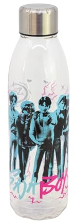 STOR Gourde Kpop Demon Hunters Réutilisable 980ml - Tritan Sans BPA - Bouchon Étanche Anti-Fuite pour Sport École Gym Randonnée