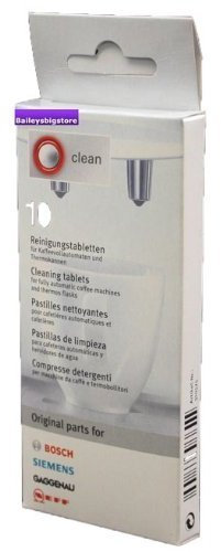 Kaffeemaschine & Kessel Reinigungstabletten (10er Packung)