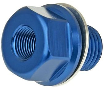 2EXTREME Ölablass-Adapterschraube M14x1,5 für Koso Temperaturfühler, Hochwertig, PT1/8-Gewinde