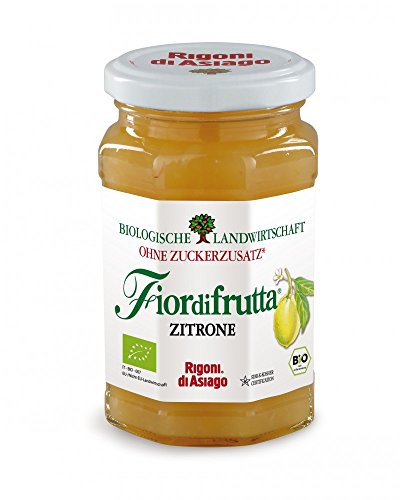 Rigoni di Asiago Fiordifrutta - Fruchtaufstrich - Zitrone BIO, 260 g