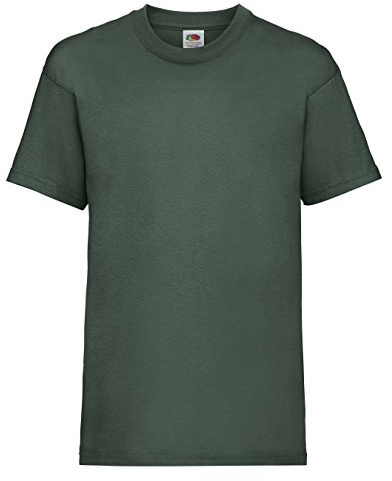 Fruit of the Loom boys' t-shirt. - Green - 5-6 Years