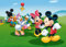 AG Design FTDm 0706 Disney Mickey Mouse Minnie, Papier Fototapete Kinderzimmer- 160x115 cm - 1 Teil, Papier, multicolor, 0,1 x 160 x 115 cm, Bunt