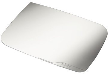 Leitz 53090002 2er Sparpack Schreibunterlagen, mit blendfreier, glasklarer Soft-Touch-Oberfläche 40x53cm (2, glasklar 40x53cm)