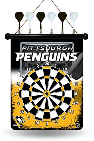 Rico Industries NHL Magnetische Dartscheibe, schwarz, 18 x 16