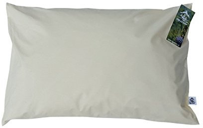 myZirbe Zirbenkissen Kopfkissen gefüllt mit Zirbenflocken aus Zirbenholz Größe: 60x40 cm