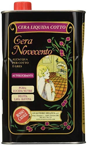 Cera Novecento K921 - Cera líquida cocida, color rojo, 1 litro