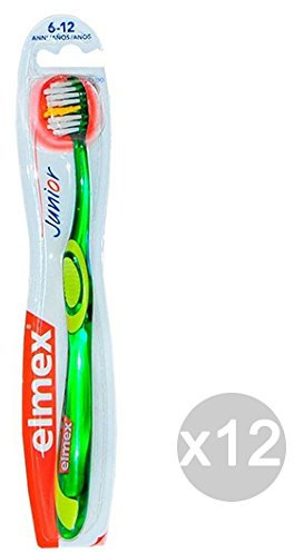 Set 12 elmex Zahnbürste Kinder 6 – 12 Junior Hygiene und Pflege der Zähne