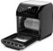 Bakaji Friggitrice Aria Calda Frigge Cuoce Senza Olio Airfryer Capacità 12Lt Display Digitale Programmi Timer Regolazione Temperatura 1800W