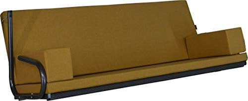 Angerer Freizeitmöbel GmbH Hollywoodschaukel Auflage Tolar - passend für viele 3-Sitzer Hollywoodschaukeln - Schaukelauflage Made in Germany (Gelb)