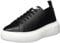 Armani Exchange Damen The Super Sneaker, Schwarz, 41 EU