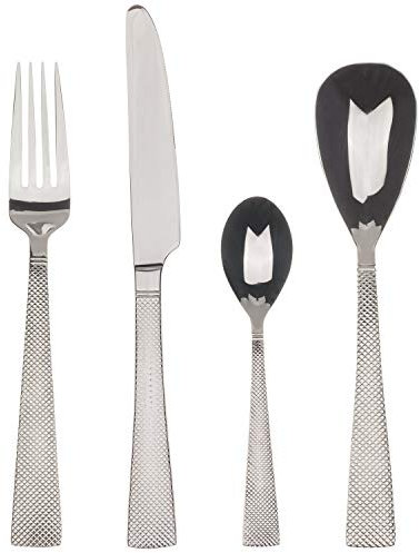 Bergner Q3503 24-teiliges Edelstahlbesteck Royan Kollektion
