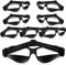 Weewooday 8 Stück Basketball Brille Sport Dribbel Brille Verstellbare Schwarze Sport Brille für Basketball Trainingshilfe für Männer Jugendliche Kinder Lacrosse