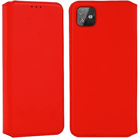 CEKA TECH Coque pour Wiko Y82,Etui Housse avec Fermeture magnétique,Portes Cartes pour (Wiko Y82, Rouge)