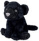 EcoBuddiez - Schwarzer Panther von Deluxebase. Mittlere weiche Plüschtiere aus recycelten Plastikflaschen. Umweltfreundliches Kuschelgeschenk für Kinder und niedliches Kuscheltier für Kleinkinder.