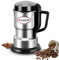 Moongiantgo Molinillo Multifuncional de Cereales, Café y Especias (250W 22000RPM, Capacidad de 200ml, Acero inoxidable, Molienda Ultrafina para Cereal, Frijol, Especia, Café - con Cepillo y Cuchara)