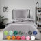 wometo Bettwäsche Renforce Stone-Washed 135x200 & 80x80 100% Baumwolle - grau OekoTex weich modern Used-Look Leinen-Optik
