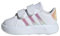 adidas Grand Court 2.0 Shoes Kids, Scarpe da Tennis Unisex - Bimbi 0-24, Cloud White Iridescent Grey Two, 20 EU