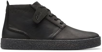 Clarks Streethill Mid, Stivali alla moda Uomo, Black, 43 EU