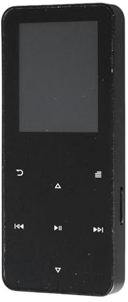 Reproductor MP3 y MP4 de 128 GB, Reproductor de Vídeo Musical Bluetooth Portátil con Controles Táctiles, Altavoces Integrados, Requiere Tarjeta SD para Funcionar (no incluida)
