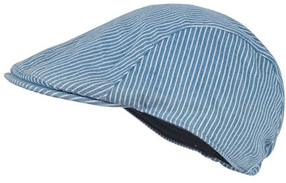 maximo Kids Boy-Schiebermütze denim, Futter blau, 65% CO, Gr. 53