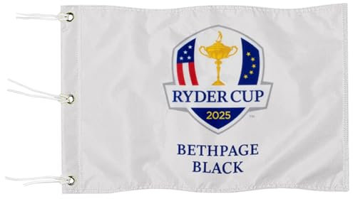 2BUT 2025 Bethpage Black Golf Pin Flag Practic Putting Green Golf Flag For Backyard Garden Double-Sewn 600D Nylon Miniature Pin Flag (20x13 Grommet)