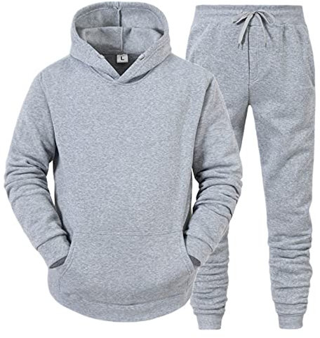 Männer Winter Set Freizeit Einfarbig Reißverschluss Pullover Hosen Sport Set All Accor Live Limited Trainingsanzug