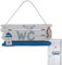 Cartello per toilette, decalcomanie per bagno in legno di facile installazione, simbolo del bagno per signore e signori, decorazione per toilette di benvenuto per donne e uomini, articoli decorativi