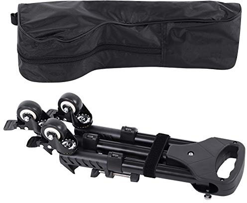Base de poulie de trépied, Chariot de trépied Pliable VX à 600, Base de poulie de Support à 3 Roues, caméra Universelle pour appareils Photo, caméscope, éclairage vidéo