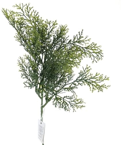 Gasper Zypressenzweig Grün 42 cm - Kunstpflanzen