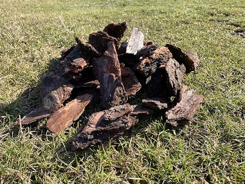 Pinienrinde 10-30, 30-70 und 70-100 mm Rindenmulch Pinien Rinde Bodenabdeckung 50 L Sack dekorativer Bodenbelag Gartenrinde Premium Dekor Neu (70-100 mm)