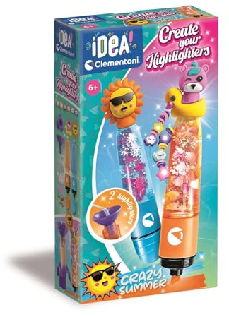 Create Your Highlighters Crazy Summer Kit 3 Surligneurs à Créer Dès 6 Ans