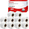 10x 99012 Selbstklebende Etiketten Kompatibel für Dymo LW S0722400 Adressetiketten, 36 mm x 89 mm Versandetiketten, 260 Aufkleber für Dymo LabelWriter 400, 450, 450 Turbo, 450 Twin Turbo, 450 Duo, 4XL