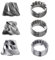 Coffee Grinder Conical Burr, 5 6 7 Core Coffee Grinder Conical Burr Replacement Stainless Steel Espresso Grinding Tool For Enhanced Brewing Experience(7 Core)
