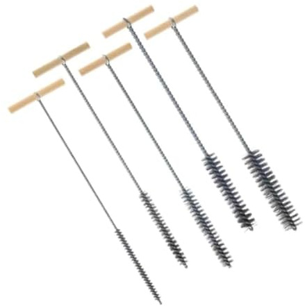 Zyiphor 5 Pièces Brosse à Trous en Acier Inoxydable Brosse Métallique Cylindrique Goupillon Metallique Brosse Cylindrique Nettoyage ( 8mm/12mm/16mm/20mm/25mm)