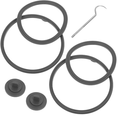 Gatuida Ersatzdichtung für Trinkflasche aus Silikon Universell Kompatibel 7 Stück für Shaker und Wasserflaschen für Fitnessstudio und Outdoor Aktivitäten