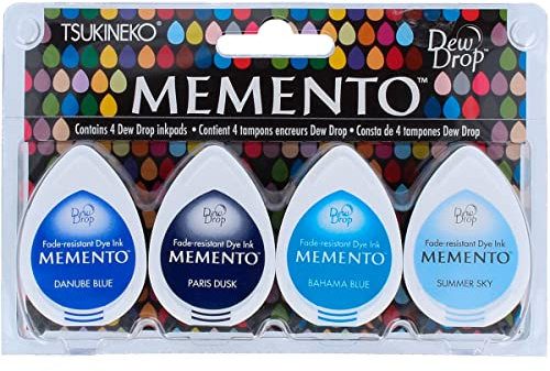 Tsukineko Beach Party Momento-Stempelkissen-Set Momento-Stempellkissen Ocean