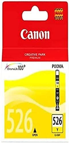 Canon Originaltinte CLI-526 Y, Größe Standard, Gelb, Recyclebare Verpackung