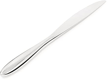 Alessi Sg38/6m Mami Couteau à dessert Monobloc en Acier Aisi 420 Brillant, Set de 6 Pièces