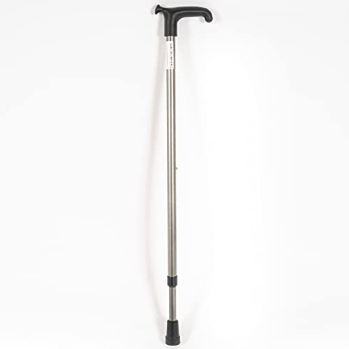 Ossenberg Leichtmetall Krankenstock, grau metallic, Gehstöcke